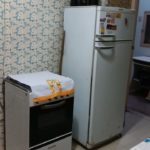 Fogão, forno e geladeira