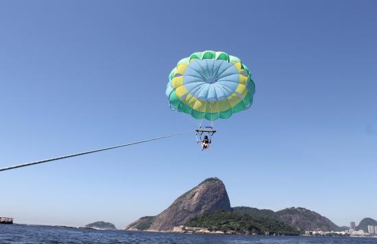 Parasail na Baía de Guanabara - Rio de Janeiro