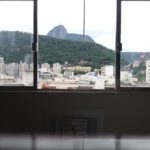 Vista do Cristo do quarto apartamento de Copacabana - Rio Up